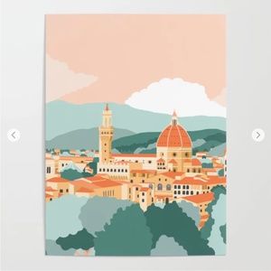 Florence, Italy Poster Society 6 18x24
